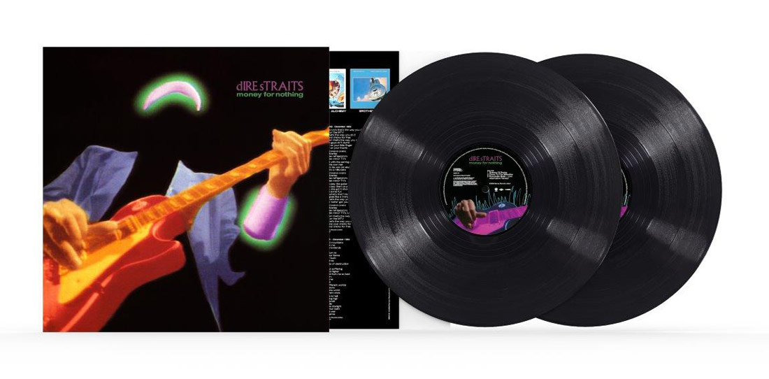Dire Straits Money For Nothing 'best of' reissued as a 2LP set SuperDeluxeEdition
