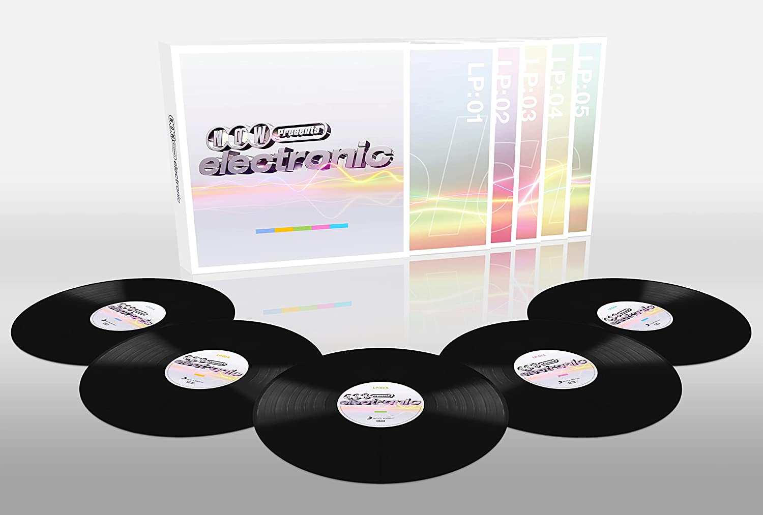 NOW presents… Electronic: limited edition 5LP vinyl box 