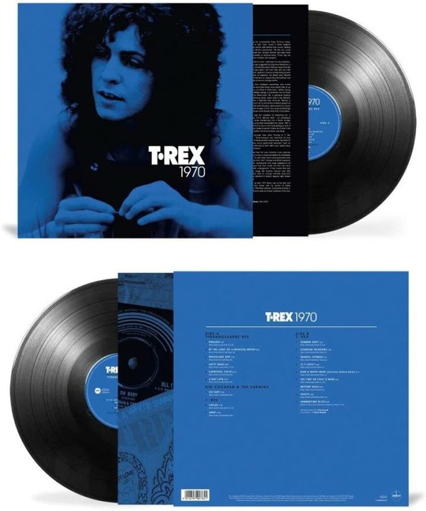 T blue vinyl