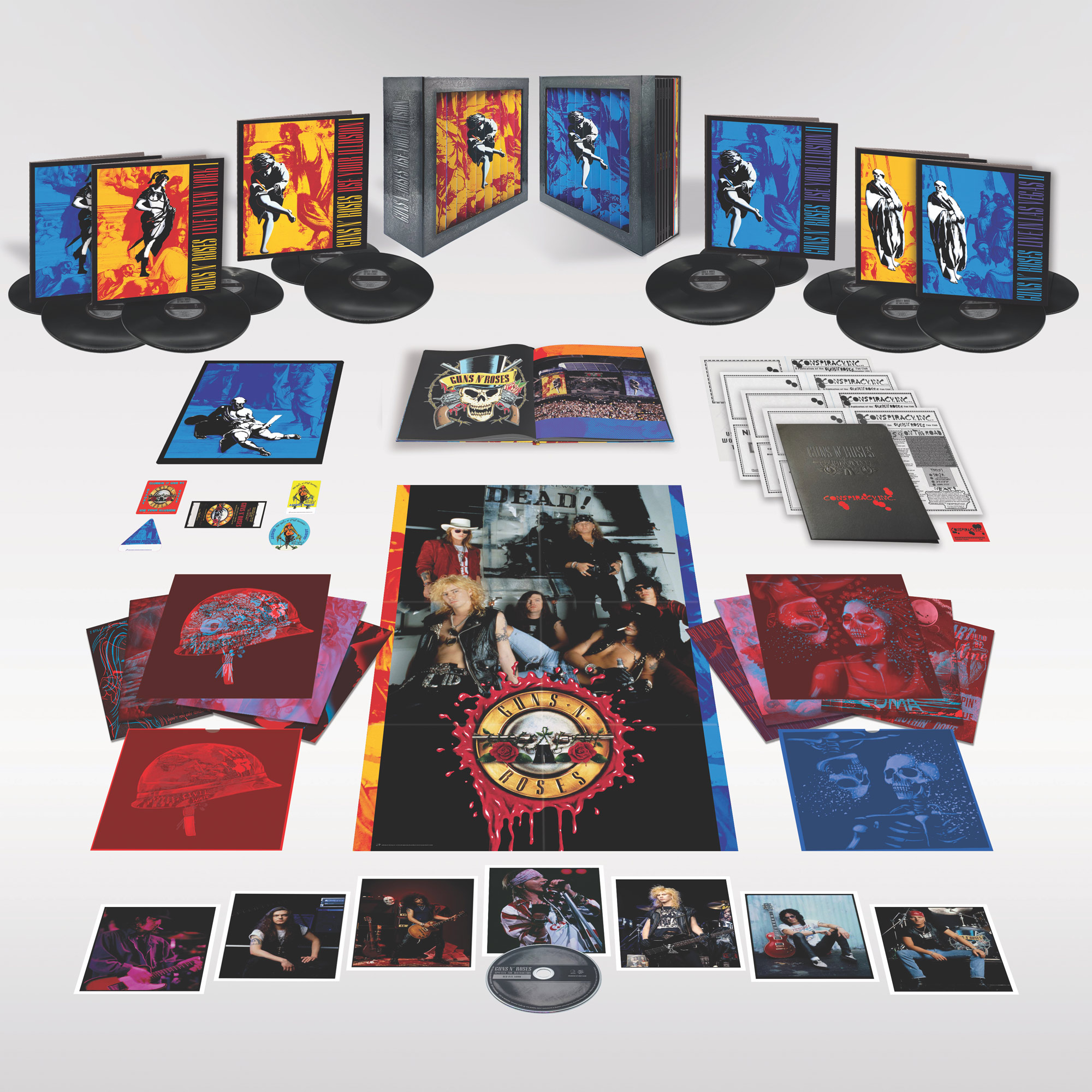 Guns N' Roses / Use Your Illusion box sets – SuperDeluxeEdition