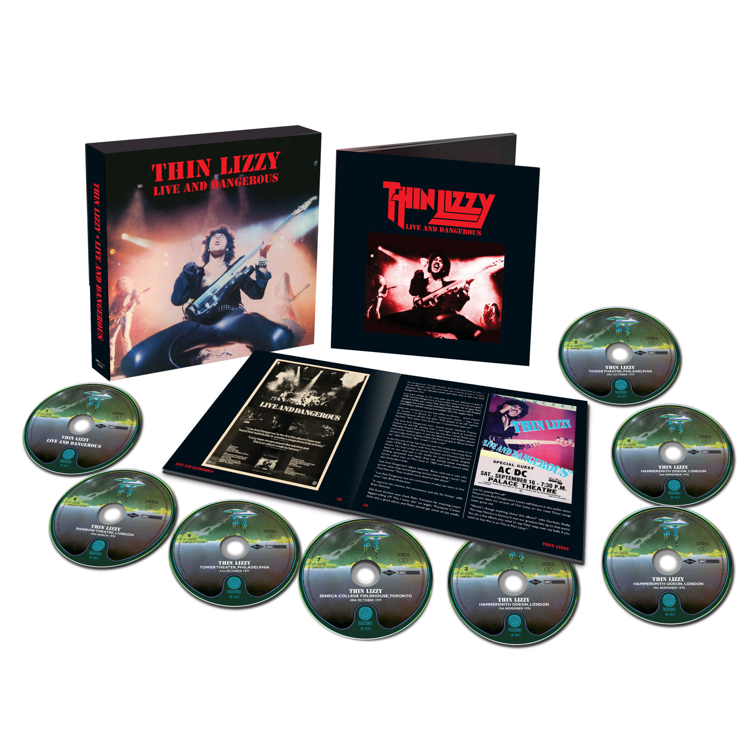 Thin Lizzy / Live and Dangerous super deluxe edition