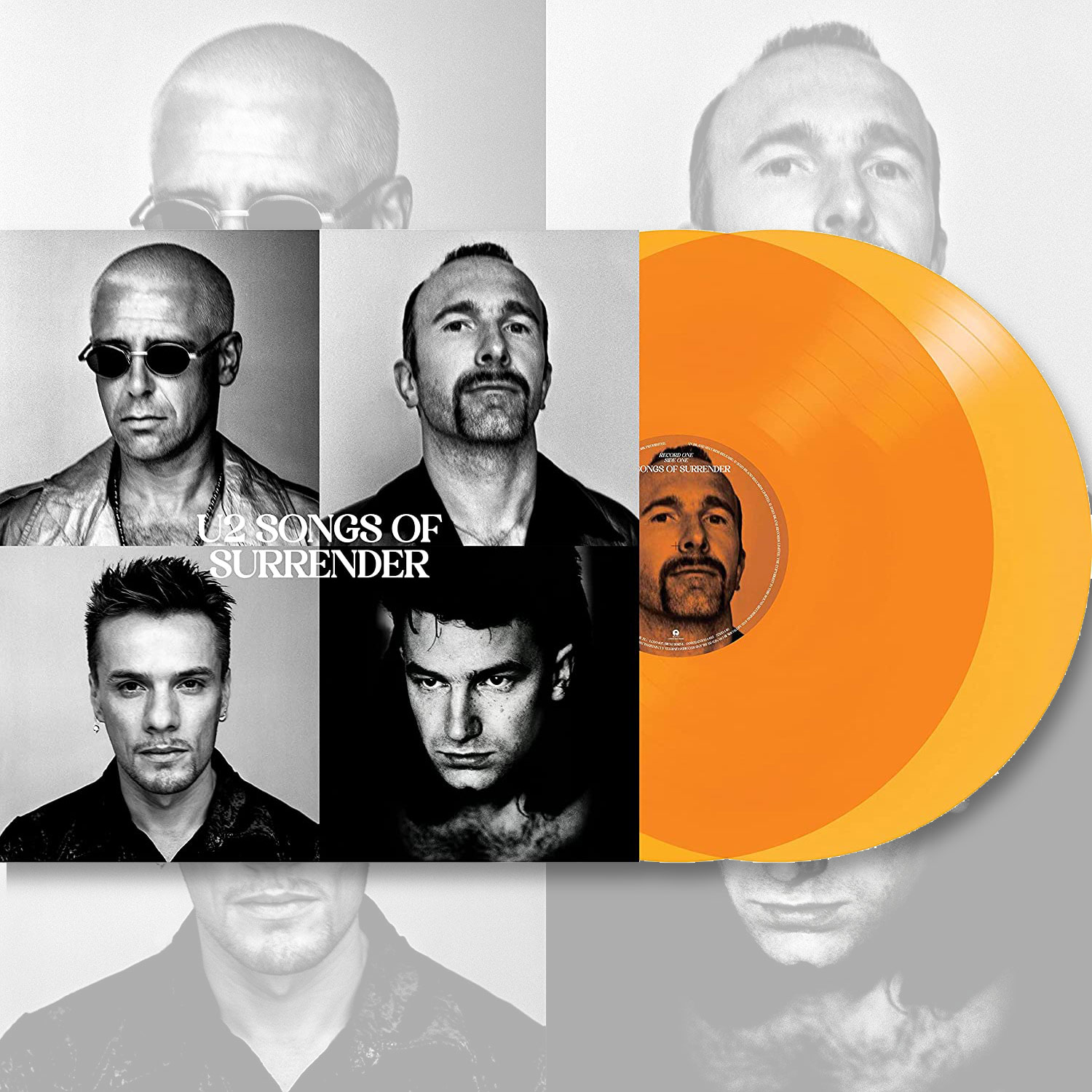 Orange 2LP vinyl edition of U2's Songs of Surrender – SuperDeluxeEdition