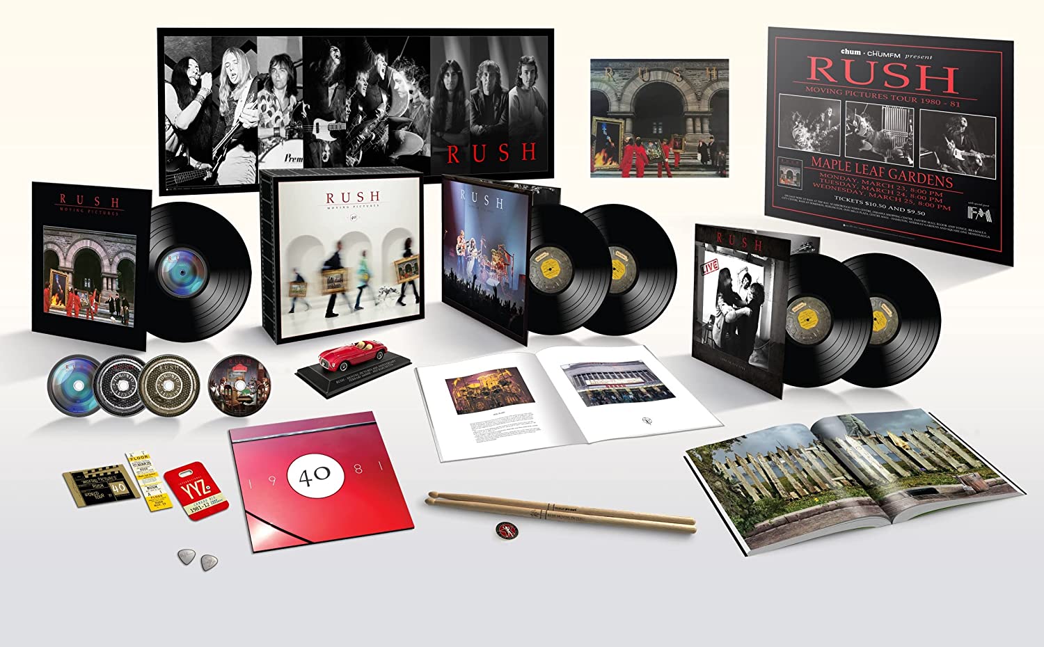 Rush / Moving Pictures super deluxe edition