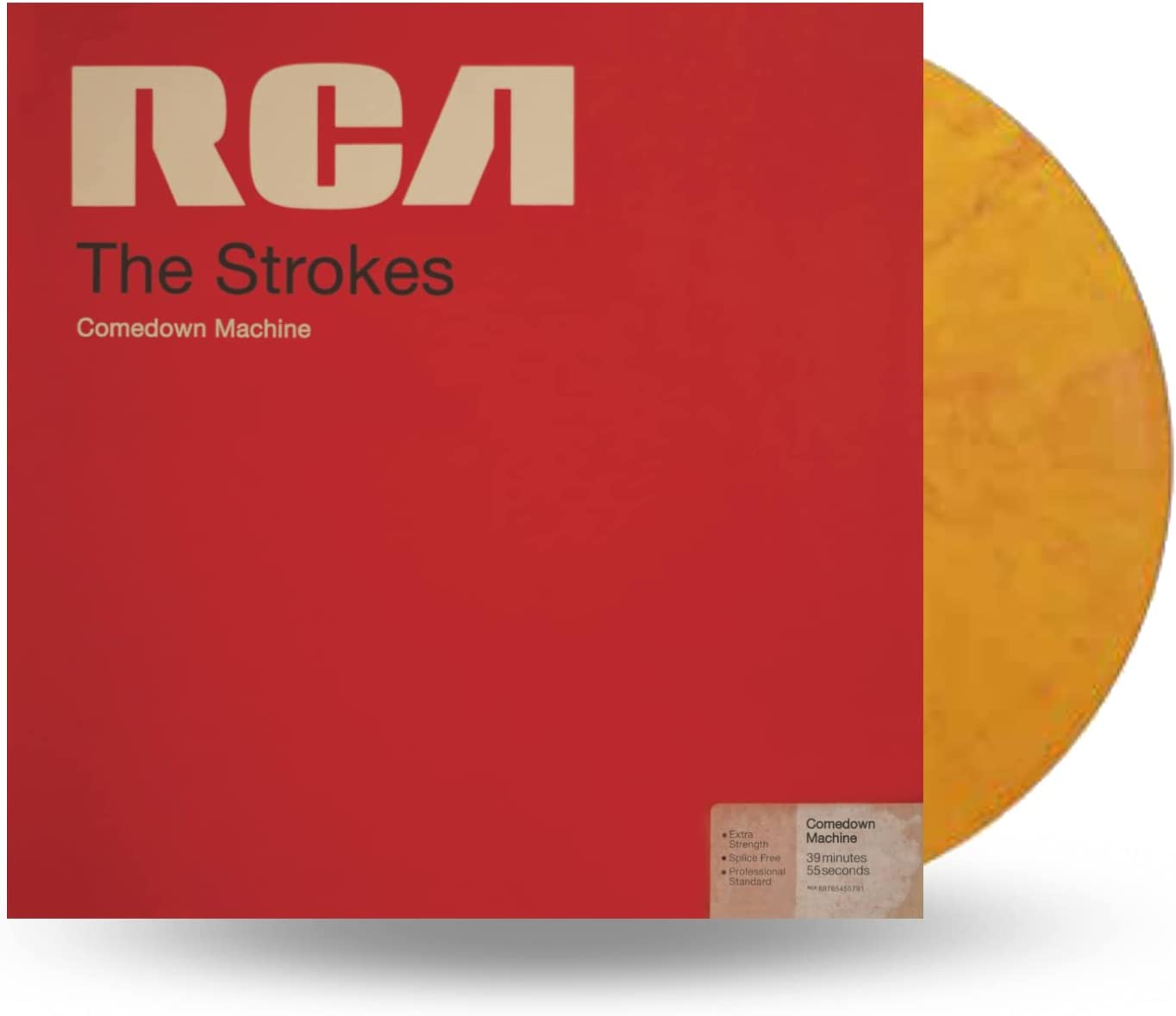 The Strokes / Comedown Machine red and yellow marbled vinyl reissue