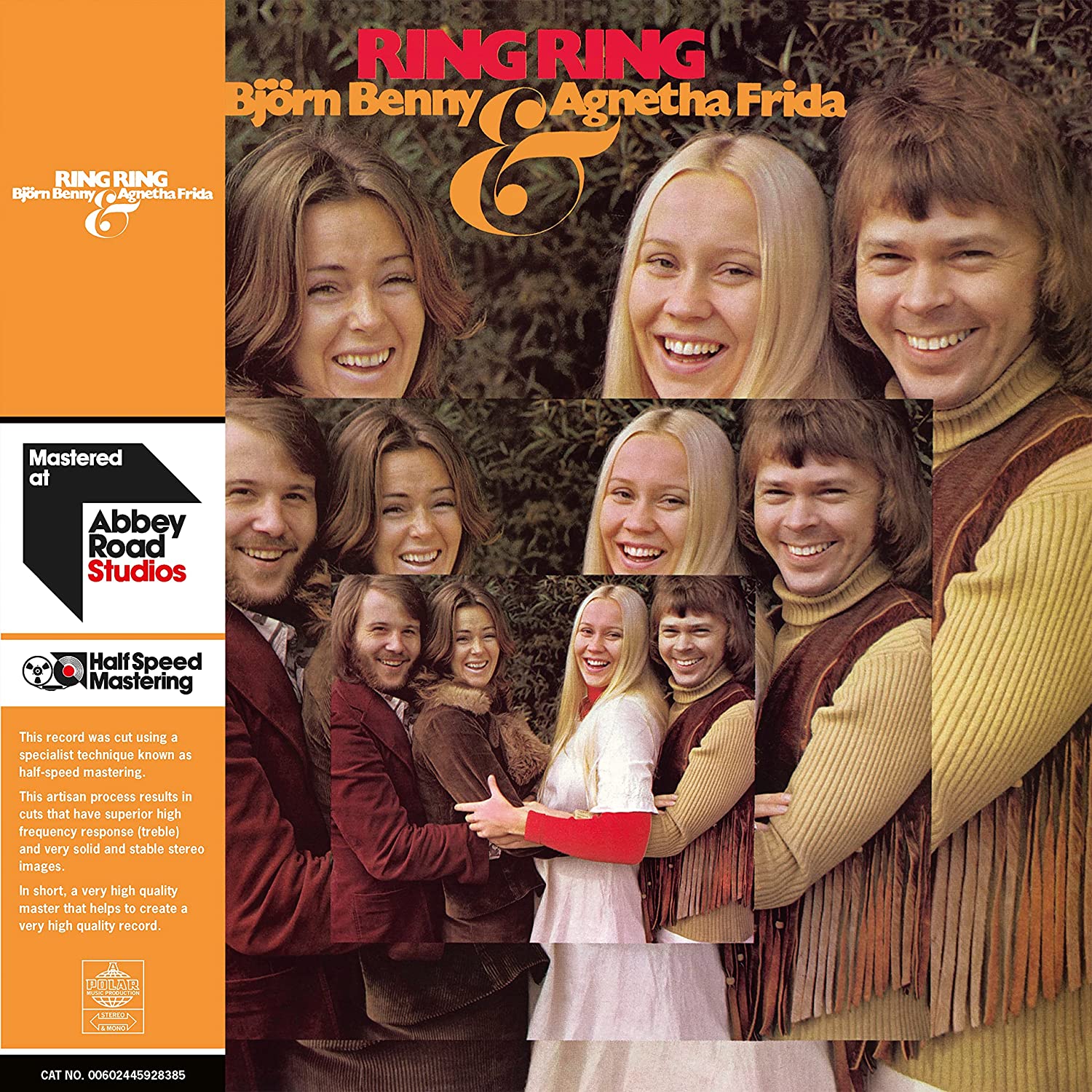 ABBA / Ring Ring half-speed mastered 2LP cover