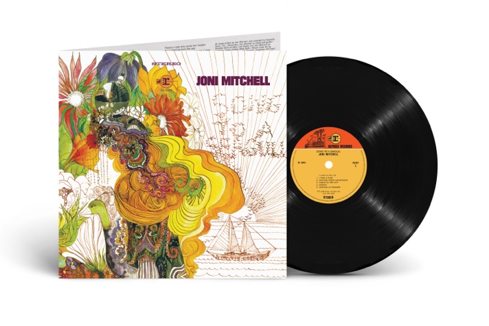 Joni Mitchell / Songs to a Seagull vinyl LP