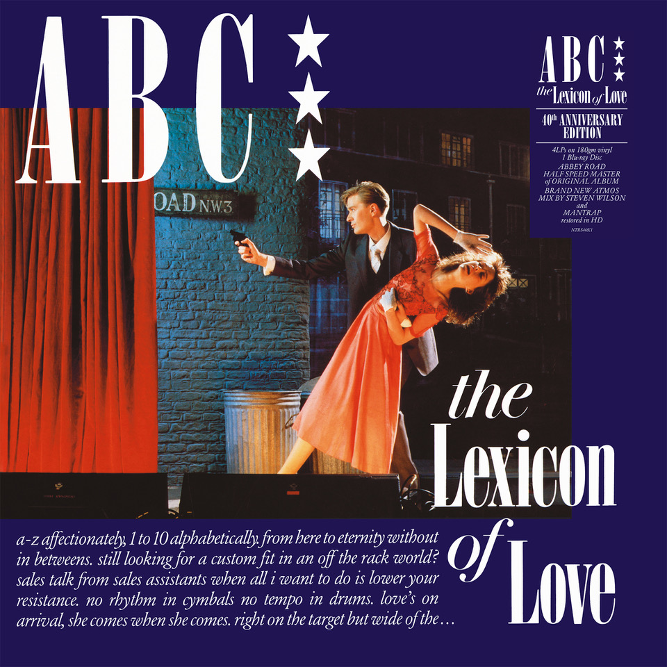 ABC / The Lexicon of Love 40th anniversary 4LP+blu-ray box set
