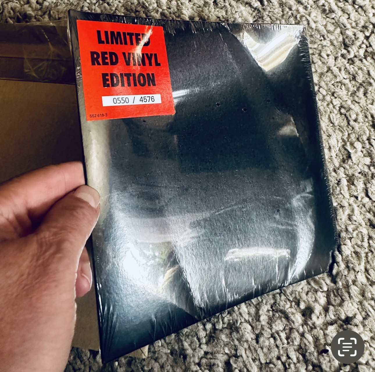 Sex Pistols / Anarchy in the UK 7″ red vinyl