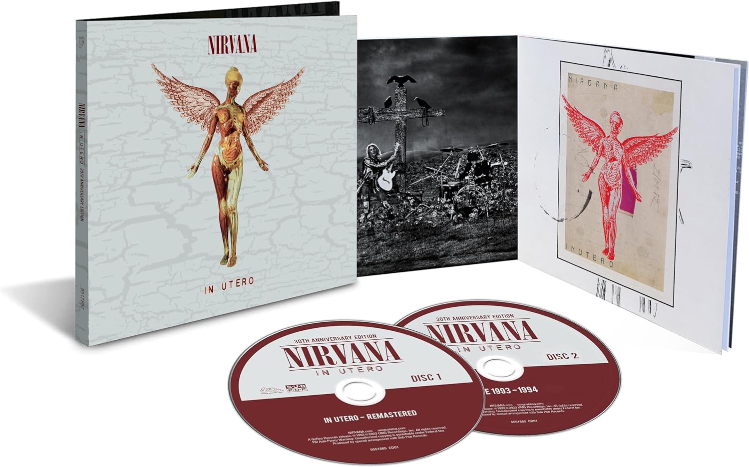 Nirvana / In Utero 30th anniversary reissue – SuperDeluxeEdition