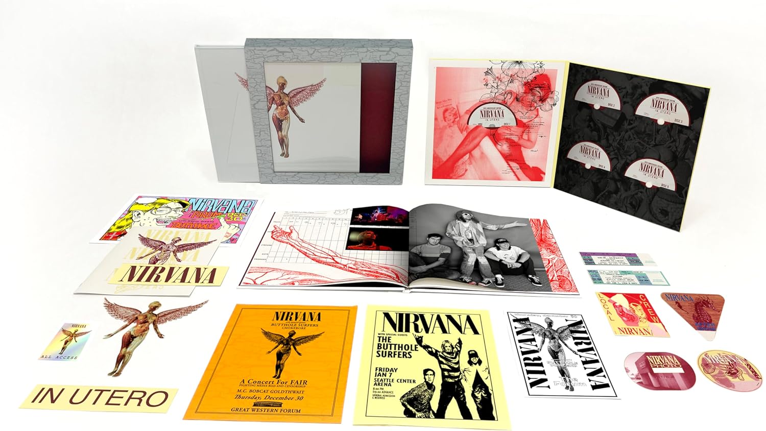 Nirvana – Singles (1995, CD) - Discogs