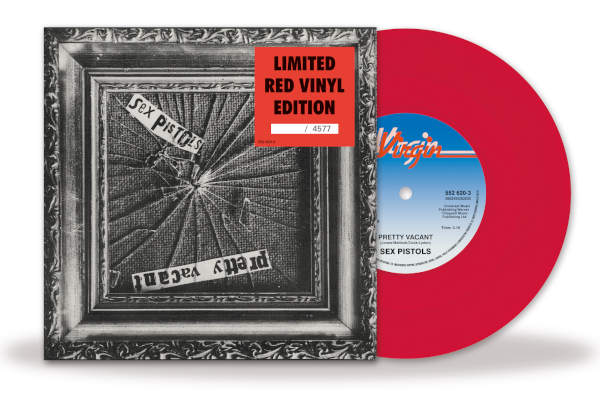 Sex Pistols / Pretty Vacant 7″ red vinyl – SuperDeluxeEdition