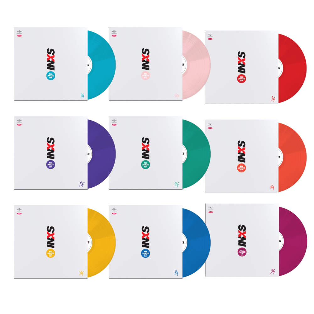 INXS get All Juiced Up for series of limited coloured vinyl 12