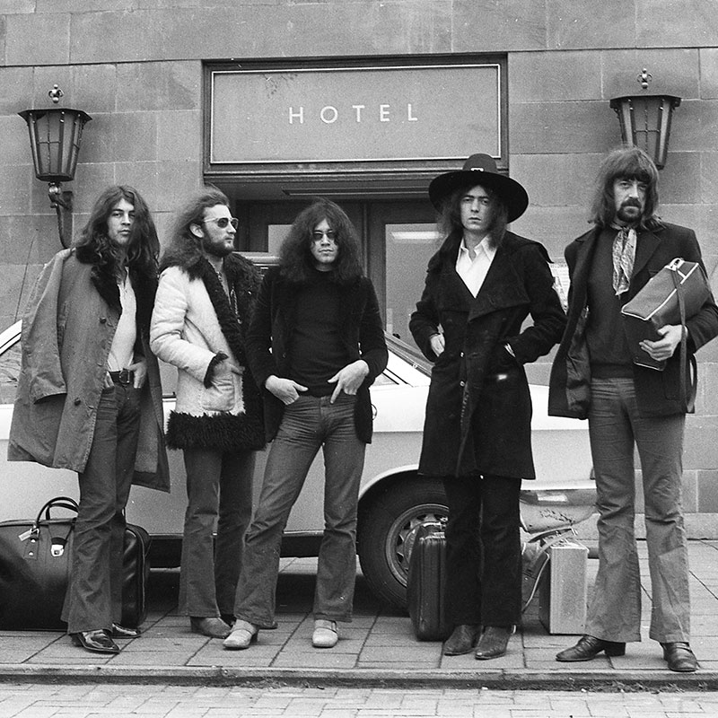 Deep Purple photographed by Didi Zill in 1972