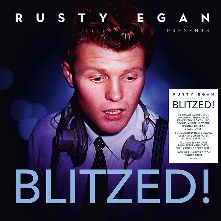 Rusty Egan / Blitzed! 4CD and 4LP deluxe sets