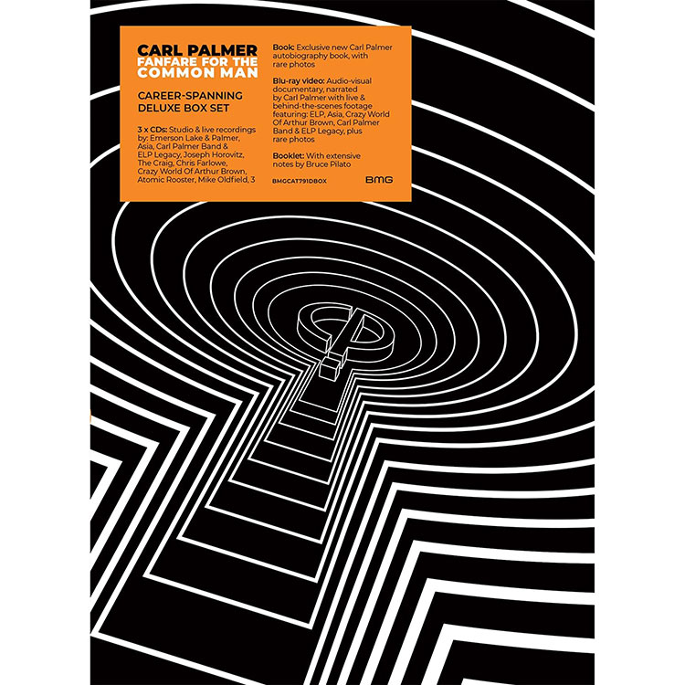 Carl Palmer / Fanfare for the Common Man 3CD+blu-ray box set
