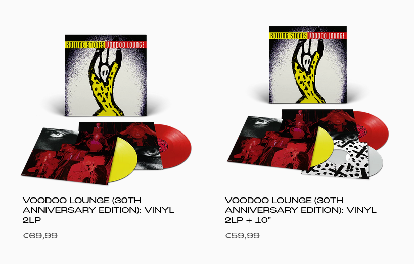 The Rolling Stones / Voodoo Lounge 30th anniversary edition –  SuperDeluxeEdition