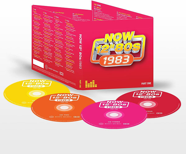 NOW 12" 80s 1983 Part One - 4CD set