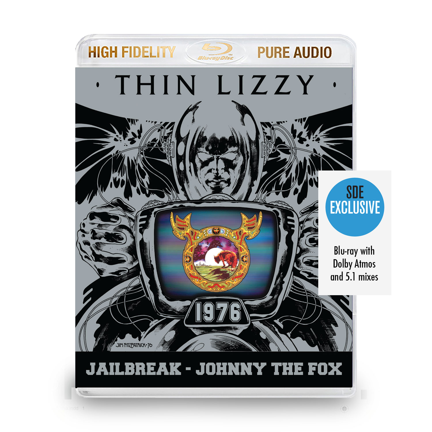 Thin Lizzy / 1976: Jailbreak and Johnny The Fox SDE-exclusive blu-ray