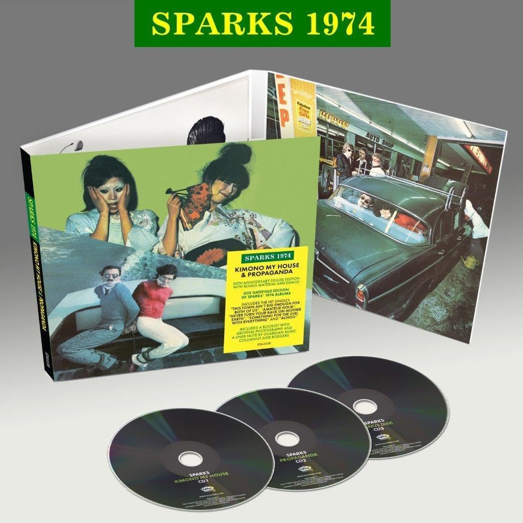 Sparks 1974 3CD deluxe