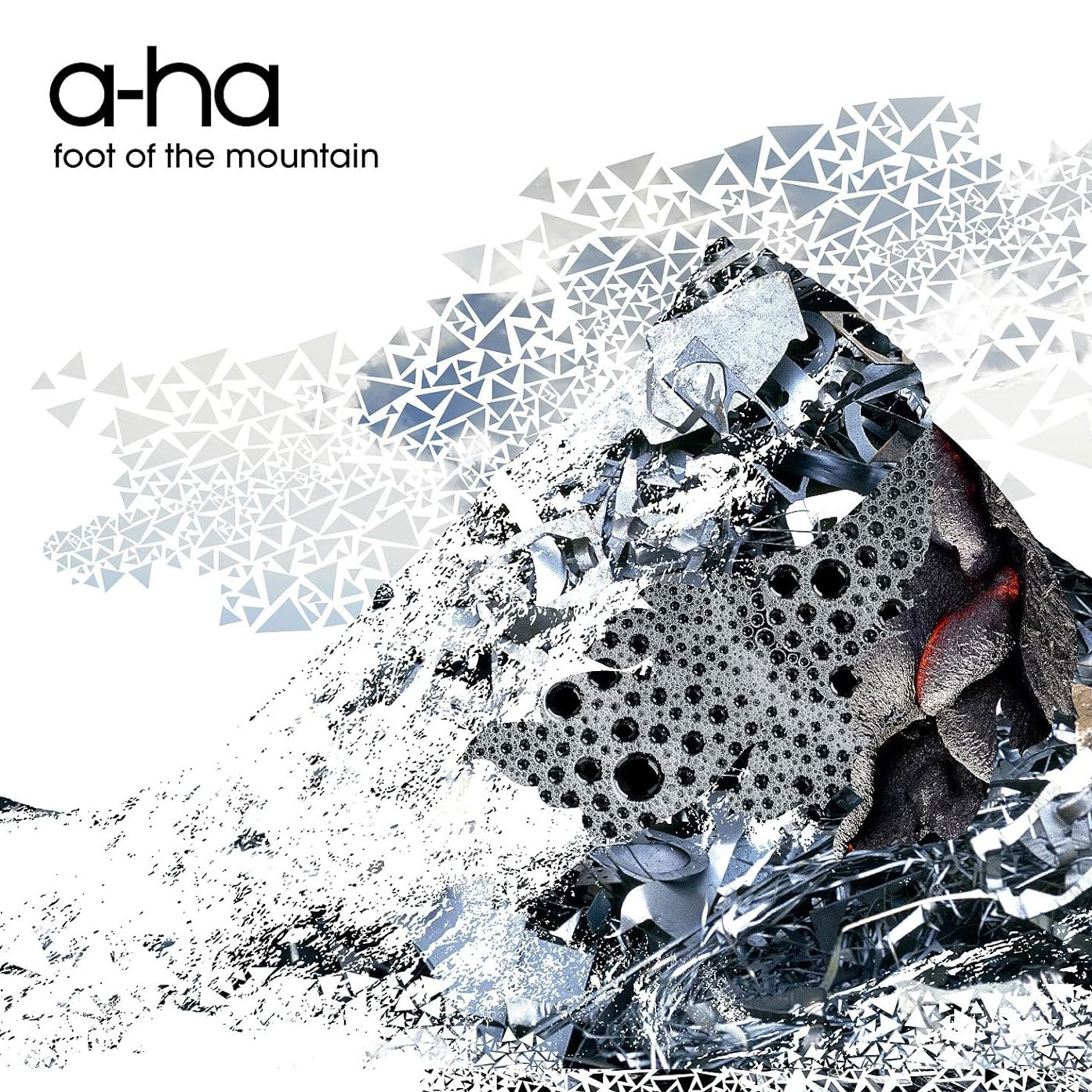 a-ha / Foot of the Mountain clear vinyl reissue