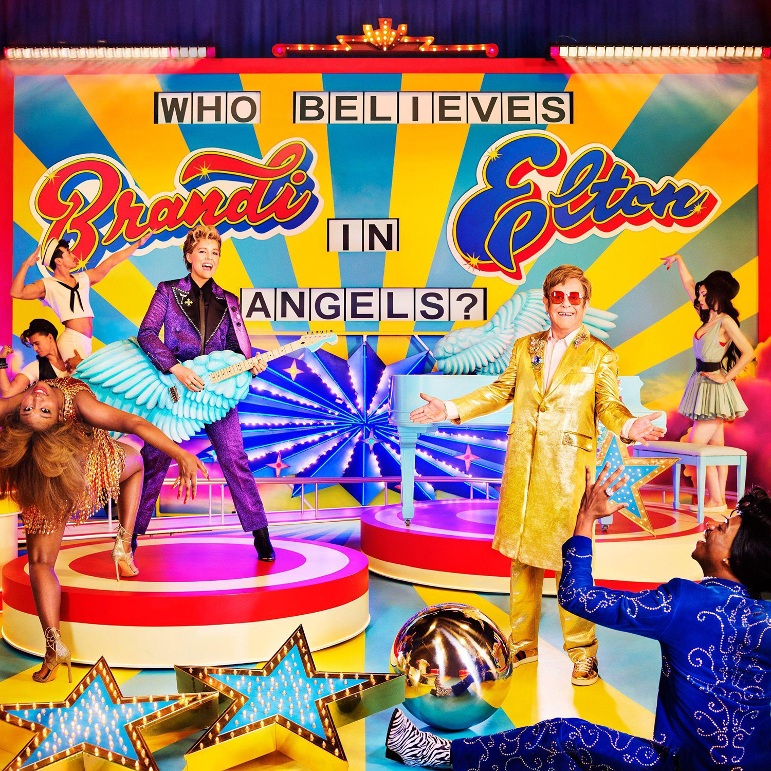 Elton John and Brandi Carlile / Who Believes in Angels?" collaborative studio album