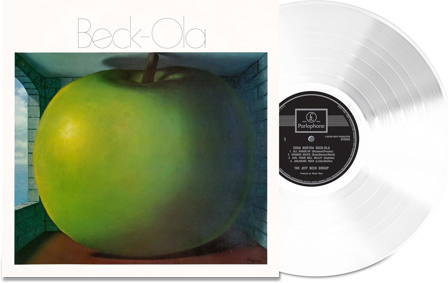 The Jeff Beck Group / Beck-Ola white vinyl reissues
