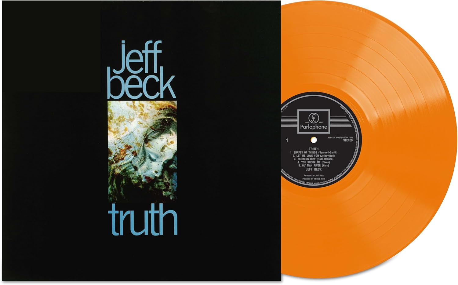 Jeff Beck / Truth orange vinyl reissue