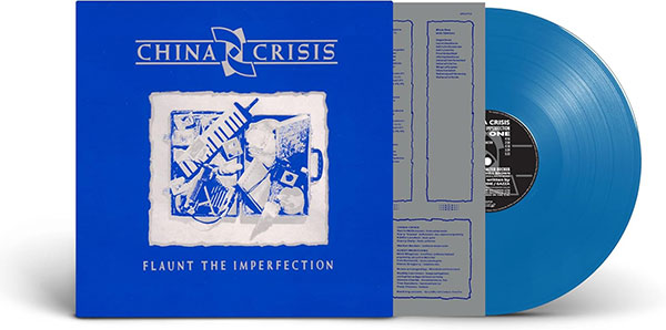 China Crisis / Flaunt the Imperfection blue vinyl reissue