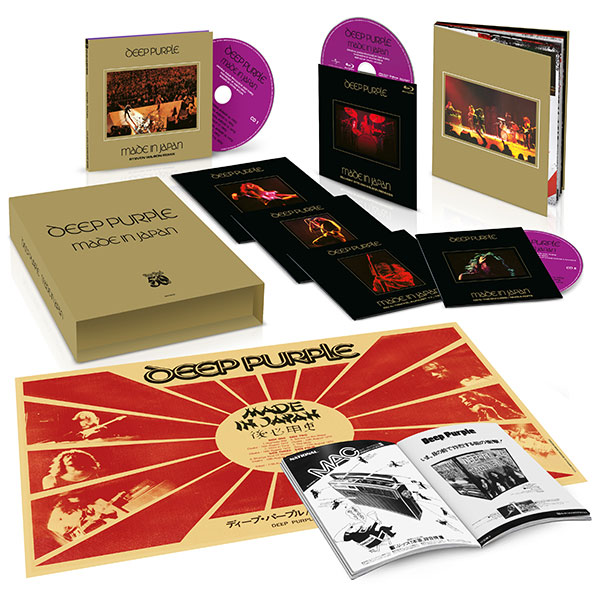 Deep Purple / Made in Japan 5CD+blu-ray 50th anniversary edition