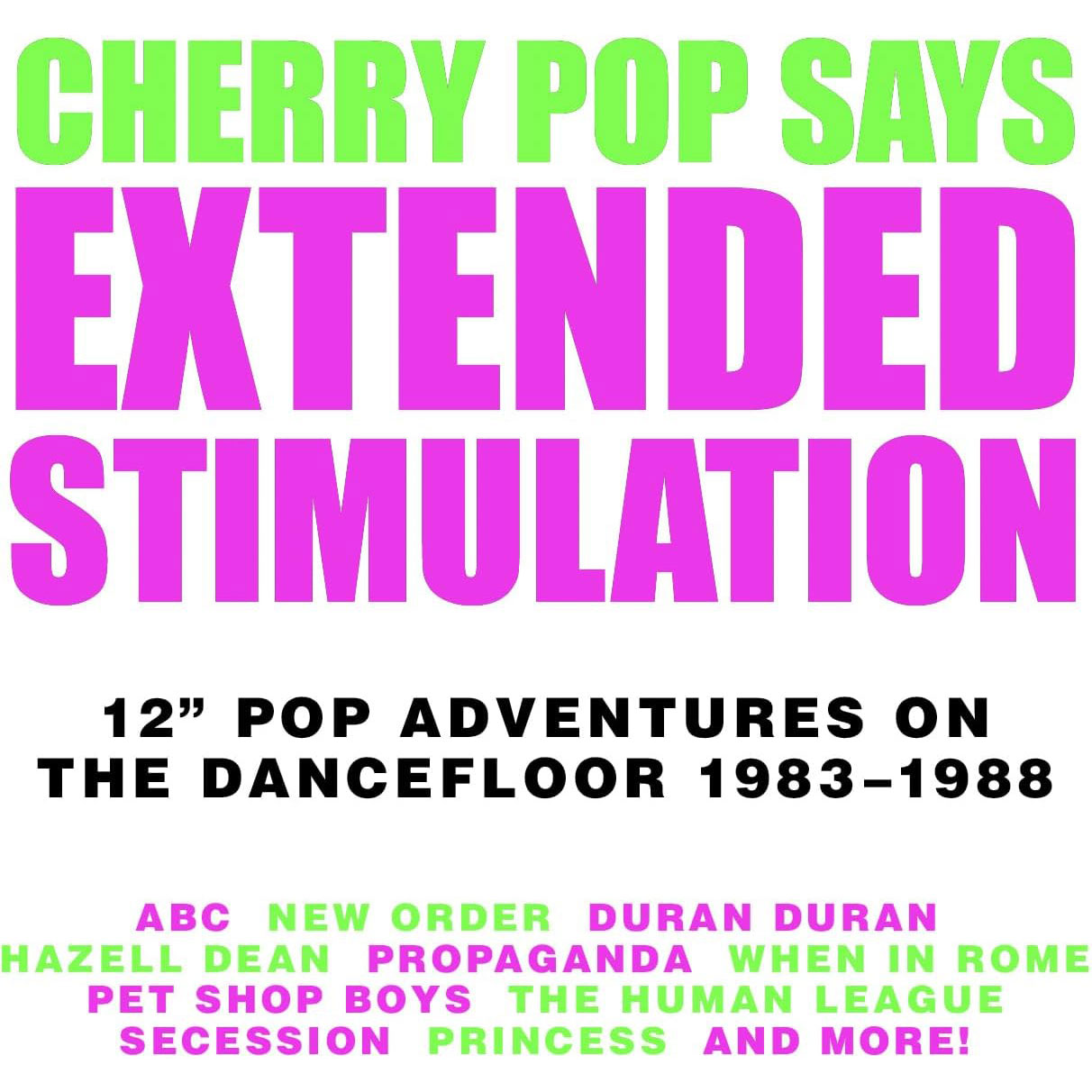 Extended Stimulation: 12" Pop Adventures on the Dancefloor 1983-1988 - 4CD 12" box set