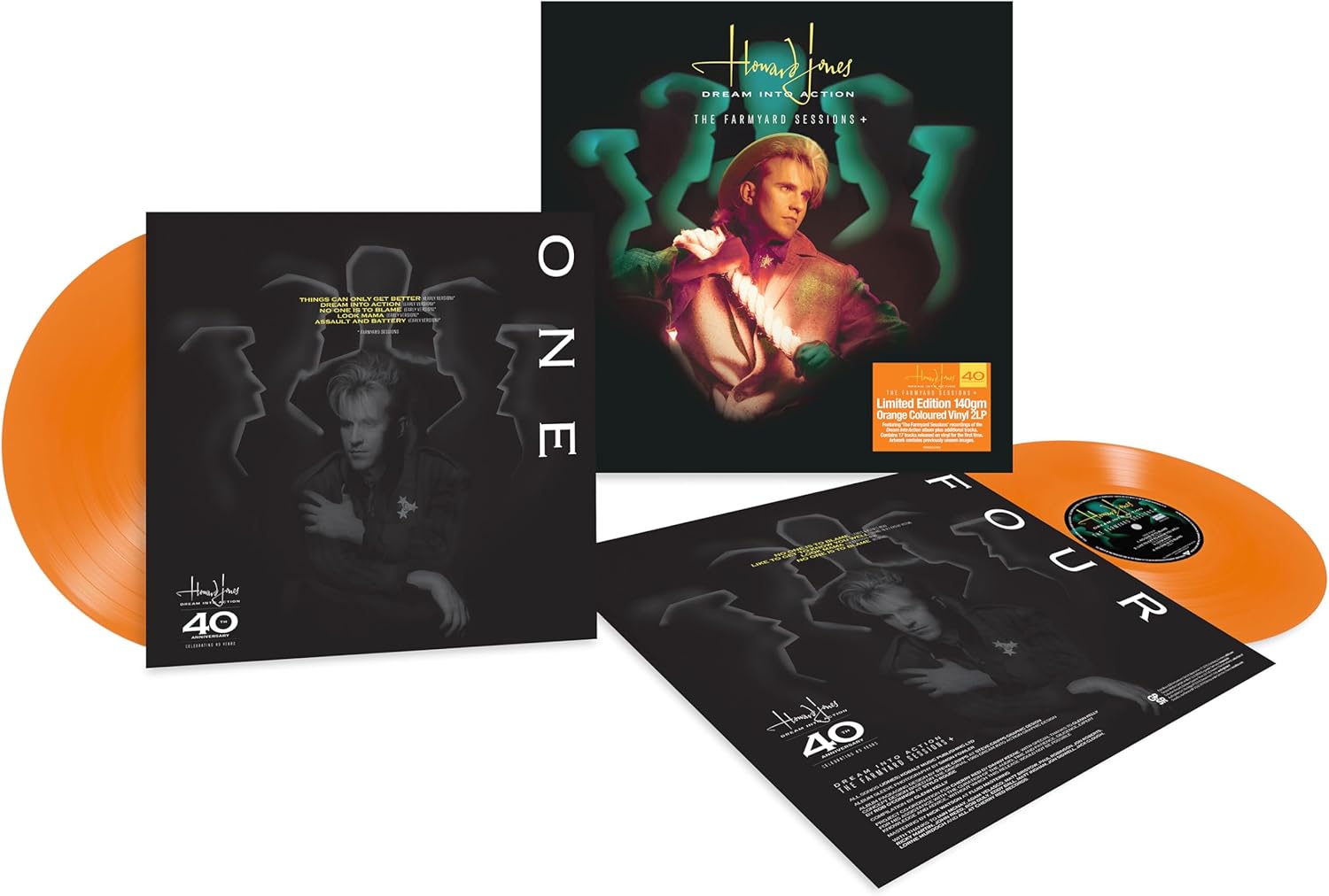 Howard Jones / Dream into Action: The Farmyard Sessions 2LP vinyl